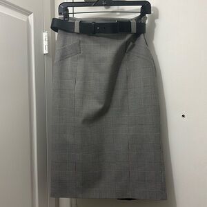 Karen Millen Plaid Skirt